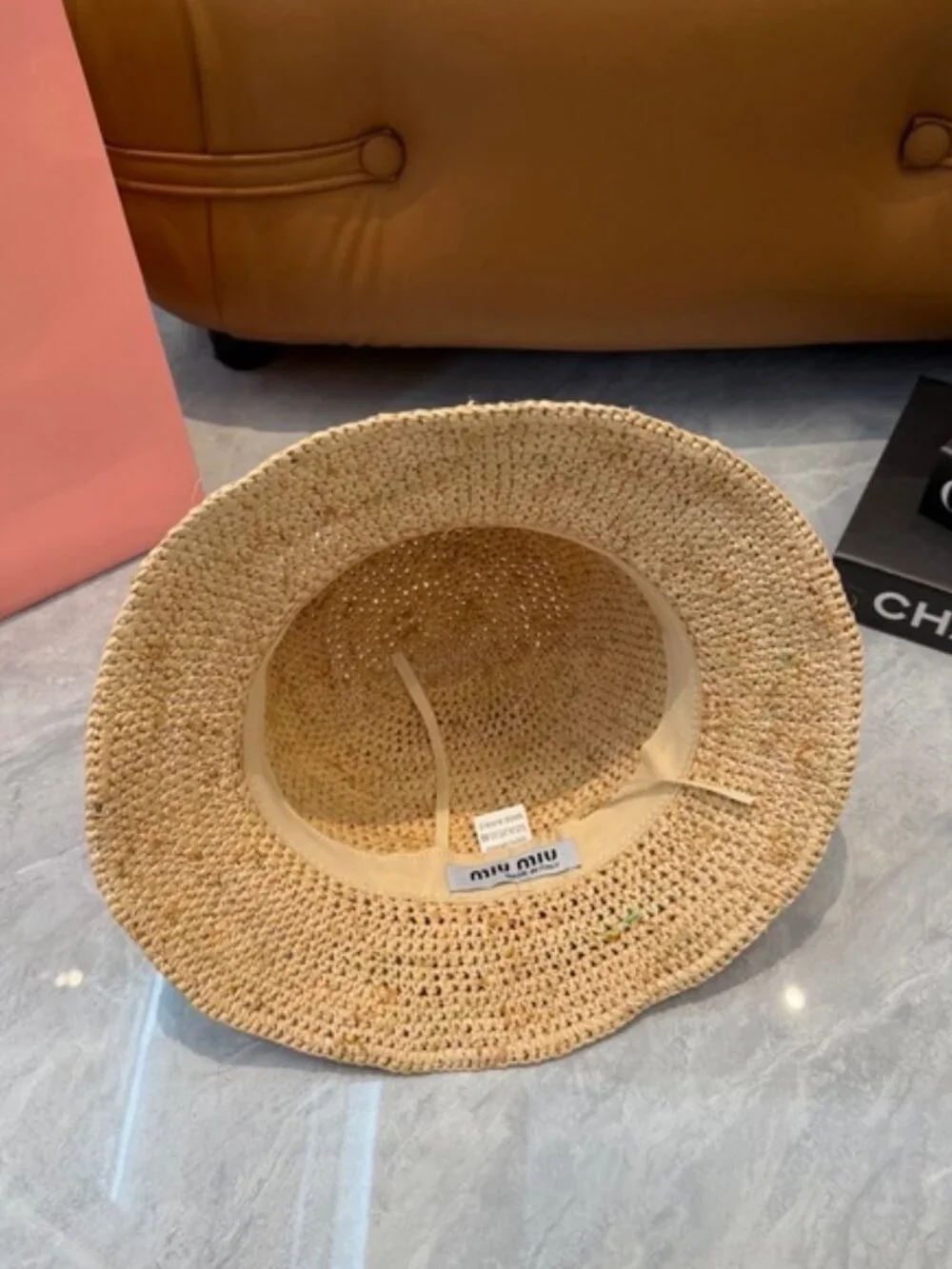 MIU MIU summer straw hat - Picture 6 of 6